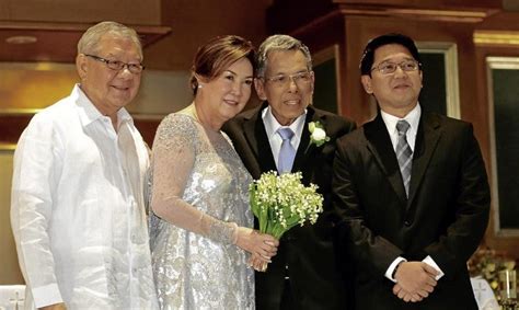 Mel Mathay weds longtime partner Vilma Valera .